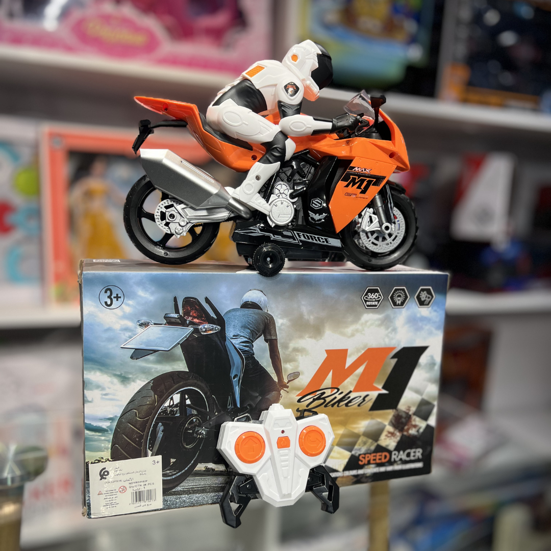 Moto de Course Télécommandée M1