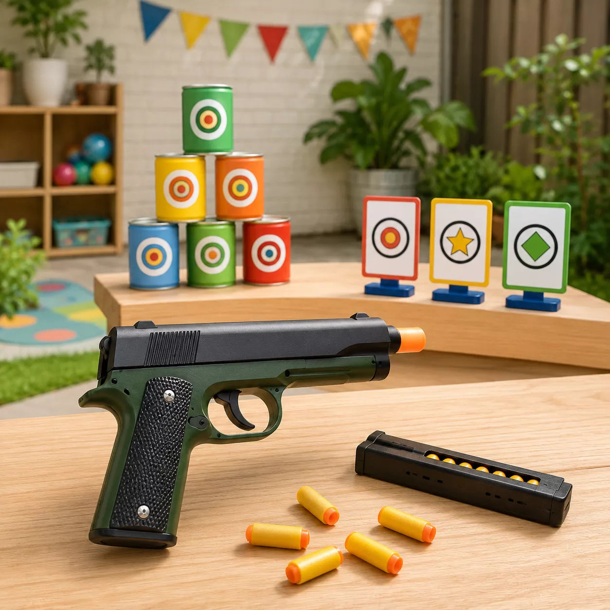 Jeu de Tir Sécurisé pour Enfant