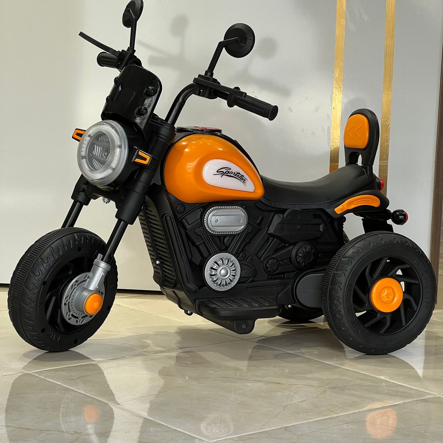 Moto Électrique 3 Roues pour Enfant
