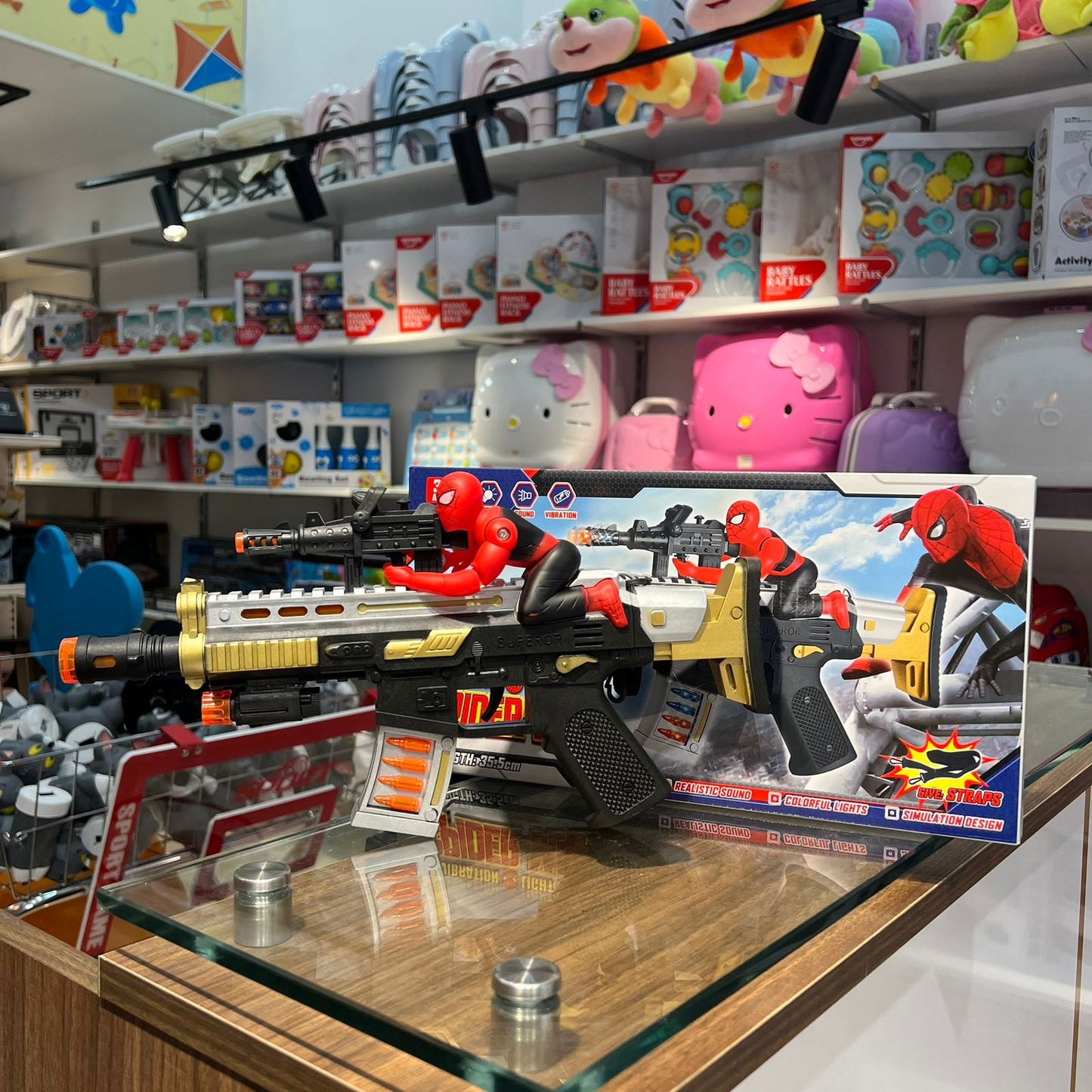 Fusil Électronique Super Héros – Modèle Spiderman