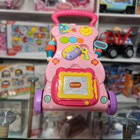 Trotteur Pousseur Musical 2-en-1