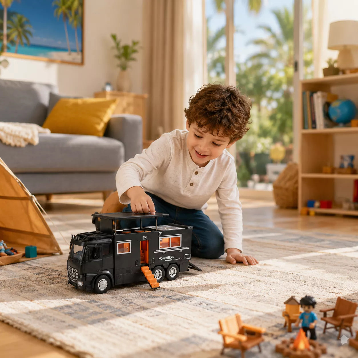 Camion Caravane de Camping
