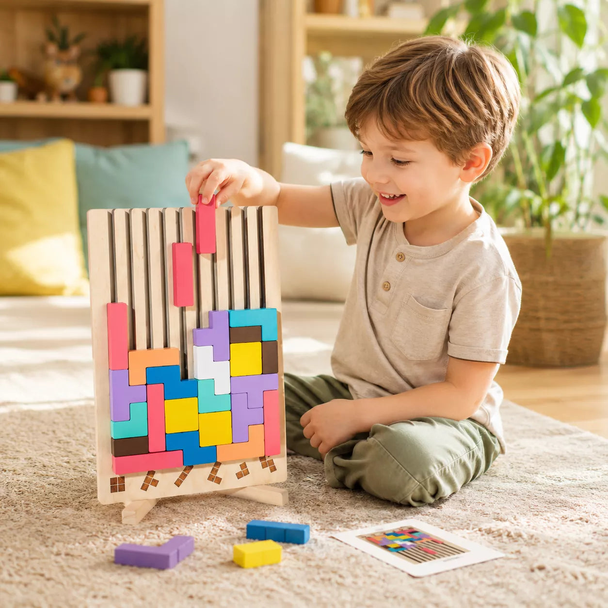 Puzzle en Bois Éducatif