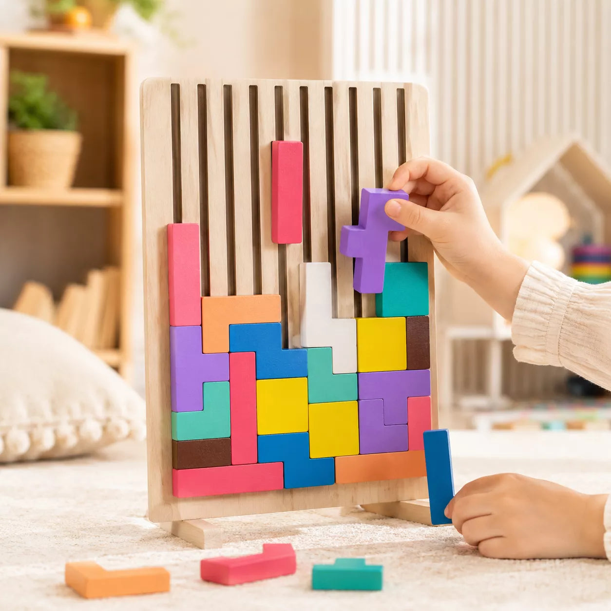 Puzzle en Bois Éducatif