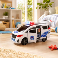 Voiture de Police Lumineuse