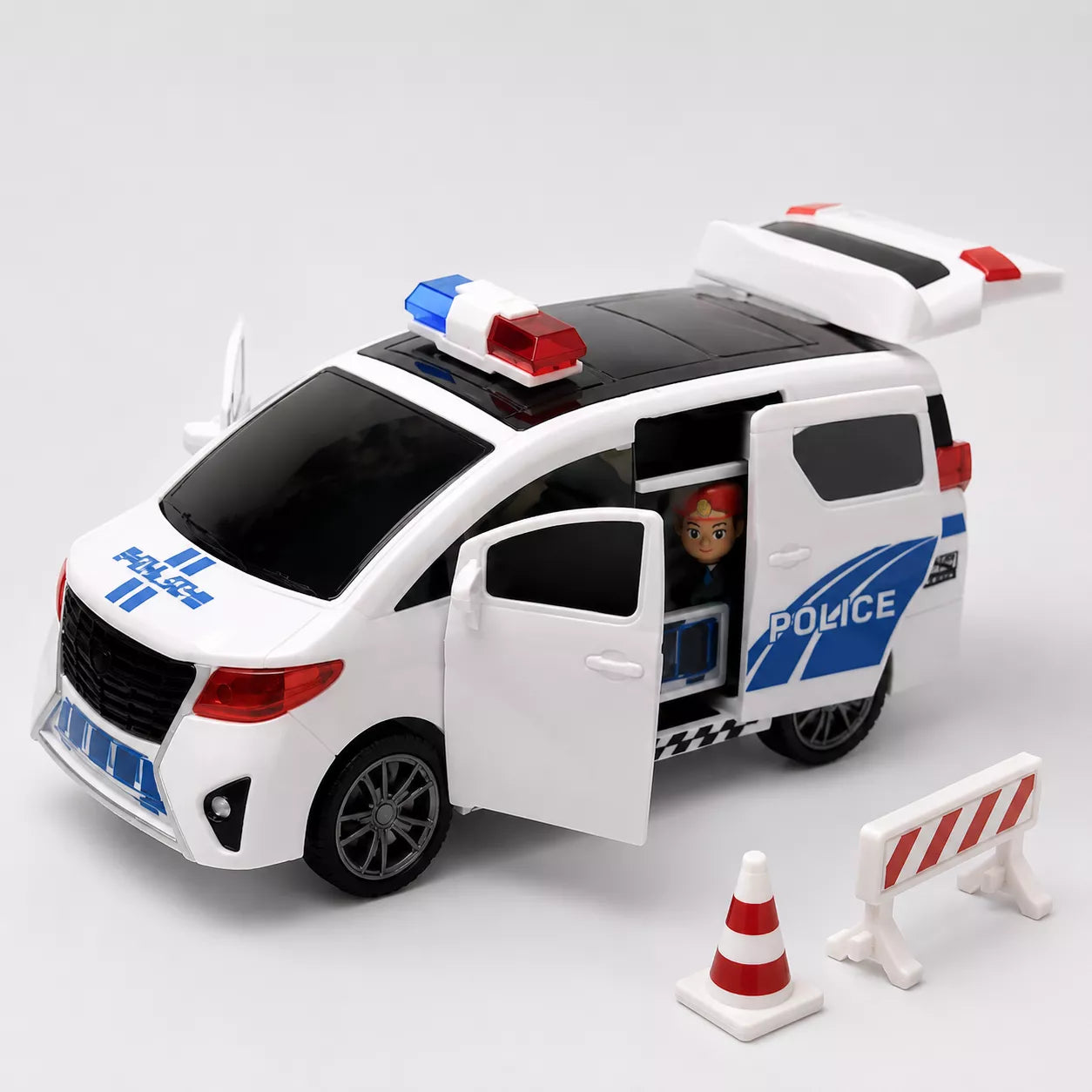 Voiture de Police Lumineuse
