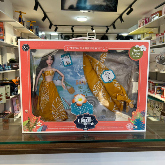 Poupée Mannequin Emily "Vacances d'Été"