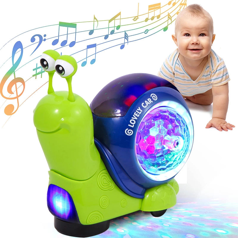 Escargot Lumineux Musical pour Enfant