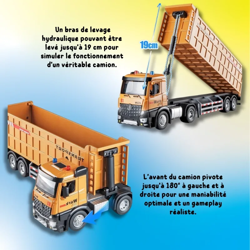 Camion jouet pour enfants