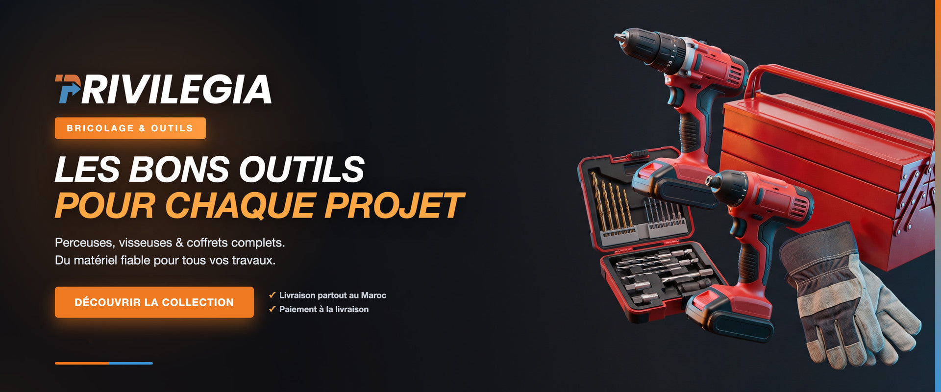 Bricolage & Outils au Maroc — découvrir la collection