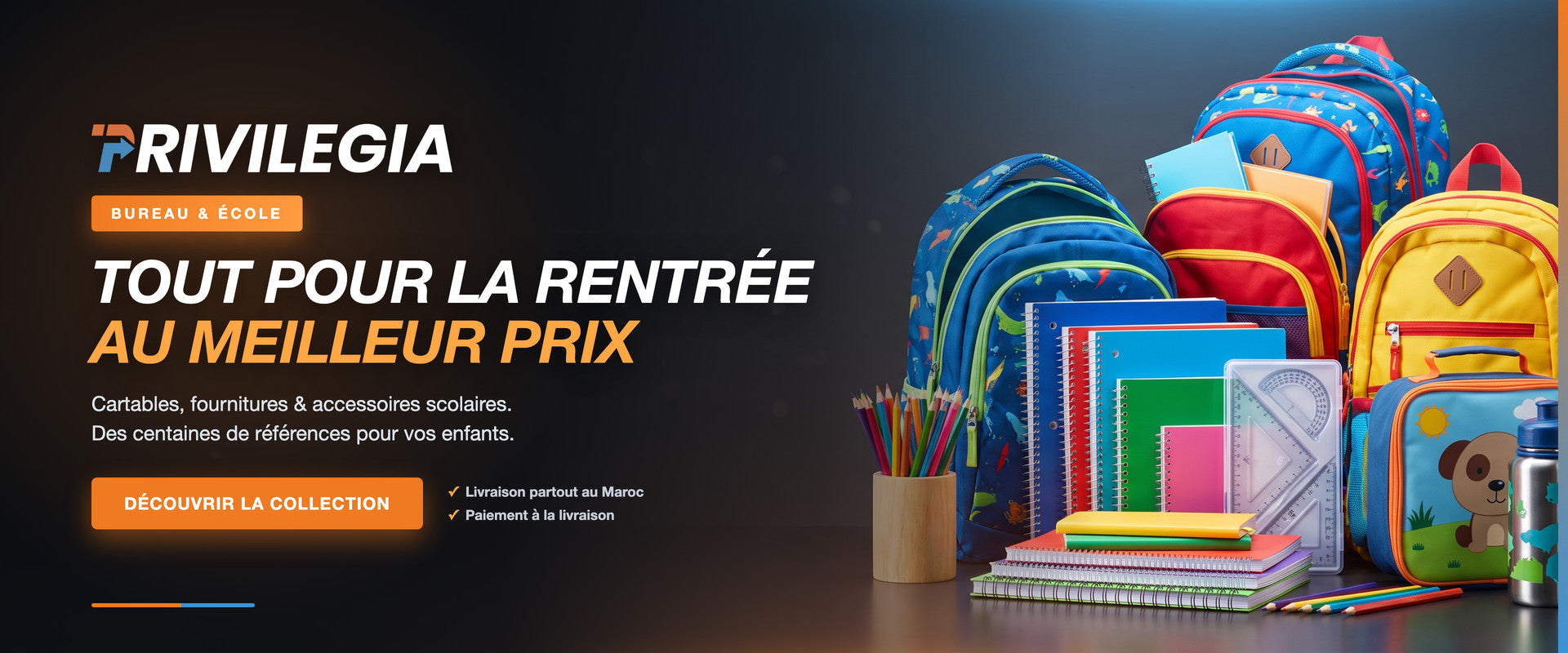 Bureau & École au Maroc — découvrir la collection